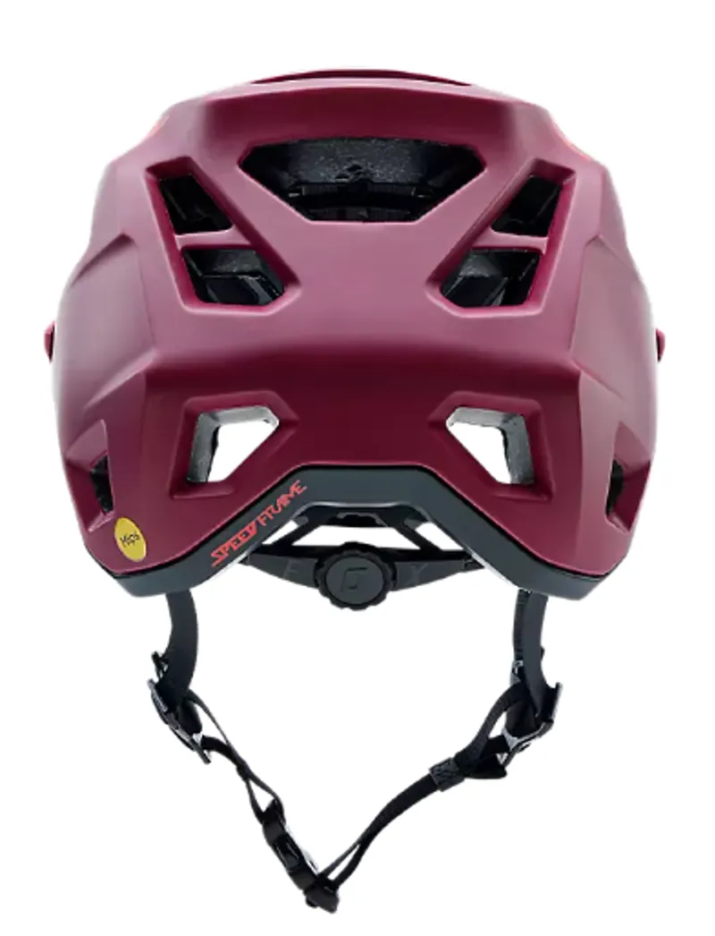 Fox Racing Speedframe Helmet in Bordeaux -2